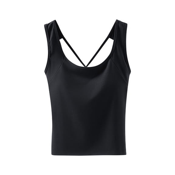 Akafmk Women's Sleeveless Tank Pajama Tops,Women's Cotton Sleepwear T-Shirt,Summer Large-size Beautiful Back Suspenders with Chest Pads and Back Centers with Sleeveless Tops