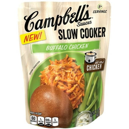 Campbell's Slow Cooker Sauces Buffalo Chicken 12oz ...