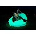thumbnail image 3 of Air Candy Inflatable Illuminated City Style Chairs Perfect for Indoors & Outdoors (LED Multicolored Chair with Remote), 3 of 10