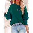 thumbnail image 2 of Rosvigor Sweaters for Women Oversized Long Sleeve Sweater Womens Cable Knit Pullover Casual Warm Tops, 2 of 6