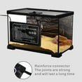 thumbnail image 2 of AIICIOO Reptile Heating Pad Adjustable Under Tank Heater 16 Watts PVC Material Heat Pad for Turtle Snake Lizard Frog Spider Plant Box, 2 of 7