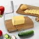 thumbnail image 3 of Cortador de Queso Multiusos, Tabla de Cortar Queso de Madera con Cuchilla para Queso en Bloque, Corte Sin Esfuerzo, 3 of 5