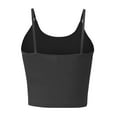 thumbnail image 4 of FashionMille Women Workout Yoga Spaghetti Strap Tank Camisole Crop Tank Top, 4 of 5