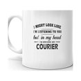 thumbnail image 2 of I'm Driving My FORD COURIER Coffee Tea Ceramic Mug Office Work Cup Gift 11 oz, 2 of 3