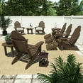 thumbnail image 2 of Highwood 12-pc Classic Westport Adirondack Set with 6 Classic Westport Adirondack Chairs, 3 Classic Westport Side Tables, and 3 Adirondack Ottomans - Outdoor, Eco-friendly, Synthetic Wood, 2 of 9