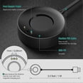 thumbnail image 4 of Withings Scanwatch Charging Cable - Black | Compatible with watch data and power, 4 of 5