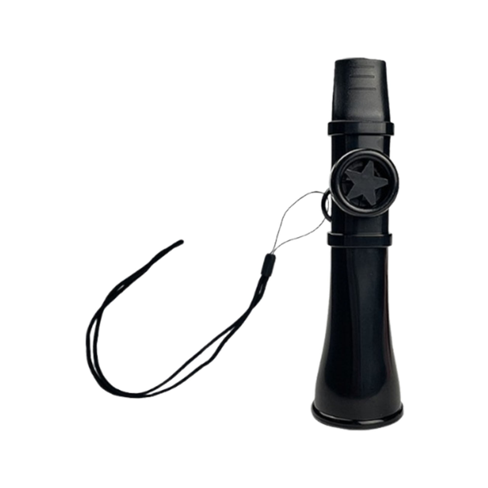 Lyons 5-pack Classic American Kazoos, Black, Made from Medical