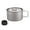 600ml, variant on Titaniums Lunch Container Hygienic Outdoor Cooking Pot Camping Backpacking Traveling Cookware with Handle and Lid