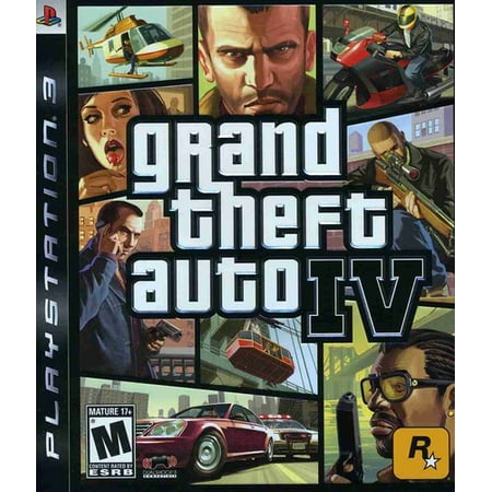 Grand Theft Auto IV, Rockstar Games, PlayStation 3, (Best Place To Trade In Ps3 Games)