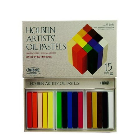 oil paper artists holbein pastels colors box