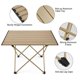 thumbnail image 3 of TOMSHOO Folding Camping Table Portable Lightweight Aluminum Camping Table for Outdoor Backpacking Cooking Picnics BBQ, 3 of 5