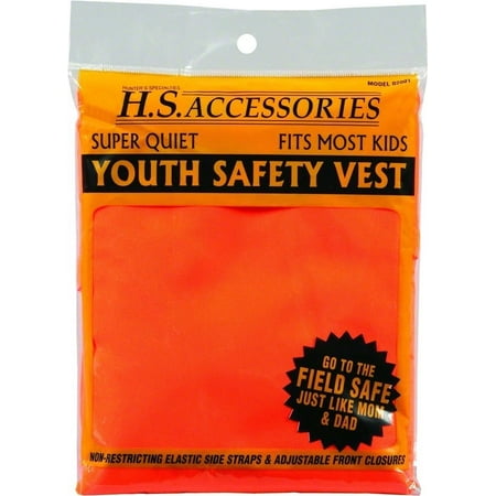 Hunters Specialties Hunters Safety Vest Blaze Orange Youth/Small