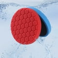 thumbnail image 5 of 1 Pack Polishing Pad, 5.9 Inch Face for Backing Plate Compound Buffing Sponge Pads Cutting Polishing Pad Kit for Car Buffer Polisher, Polishing and Waxing, 5 of 8