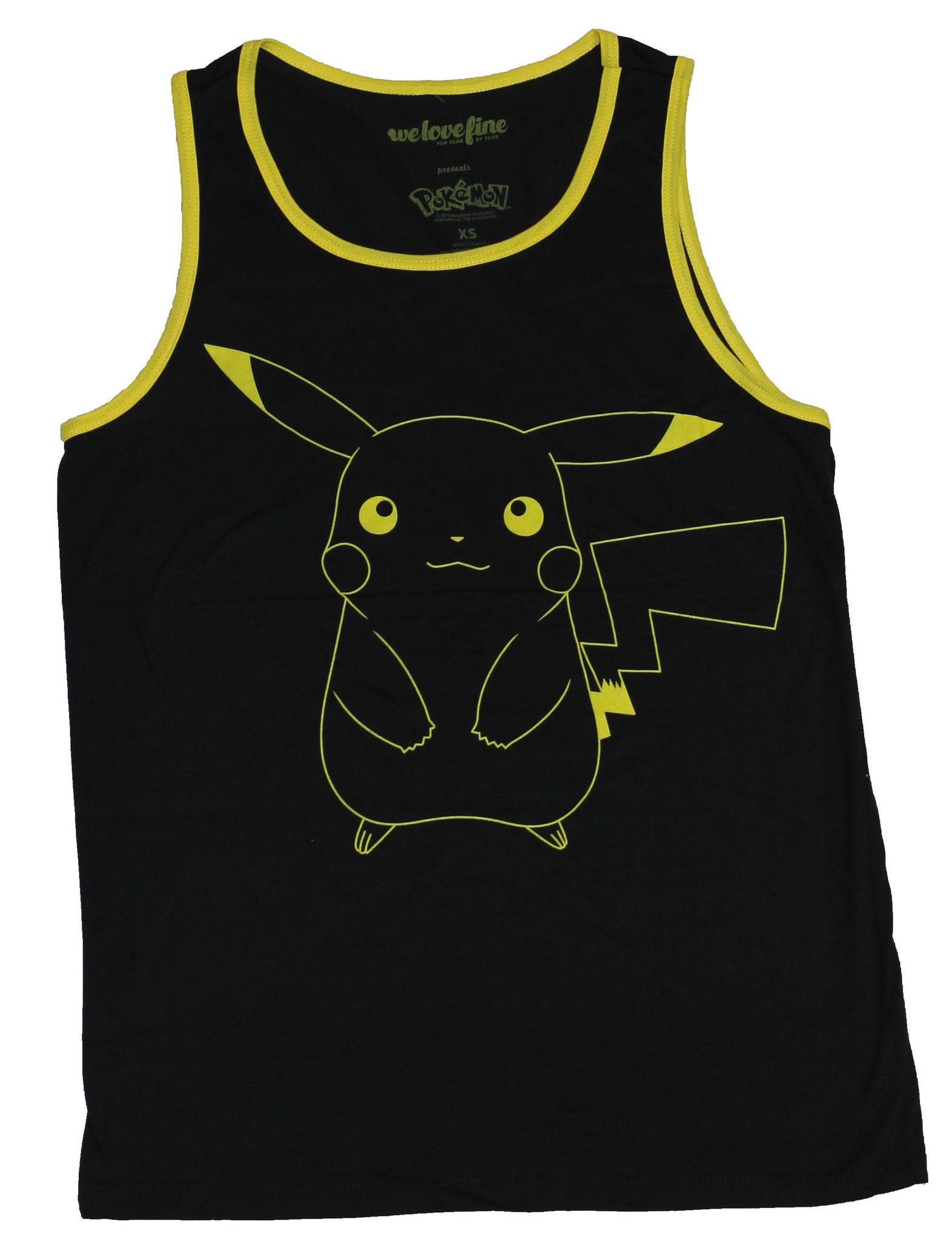 Pokemon Mens Tank Top Pikachu Hands Down Yellow Outline Image Walmart Com Pokemon Mens Tank Top Pikachu Hands Down Yellow Outline Image Walmart Com