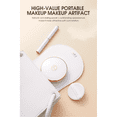 thumbnail image 6 of Mineral Pressed Powder Makeup – Oil Control Face Powder, Long-Lasting Matte Finish, Smooth Skin Texture, Light Shade, 6 of 12