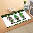 thumbnail image 1 of Teissuly St. Patrick's Day Welcome Doormats Home Carpets Decor Carpet Living Room Carpet (60x40cm) Teissuly WER202401275618, 1 of 3