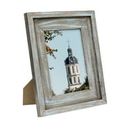 Joveco Wooden Photo Frame Wall Mounted & Tabletop Display 5" x 7"