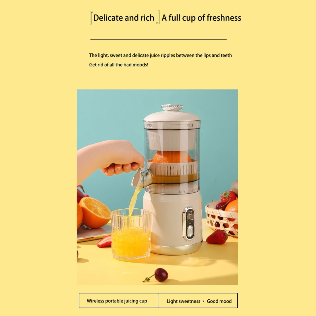 High Speed Electric Juicer Machine Space Saving Electric Juices Extractor For Citruses Fruit And Root Vegetables