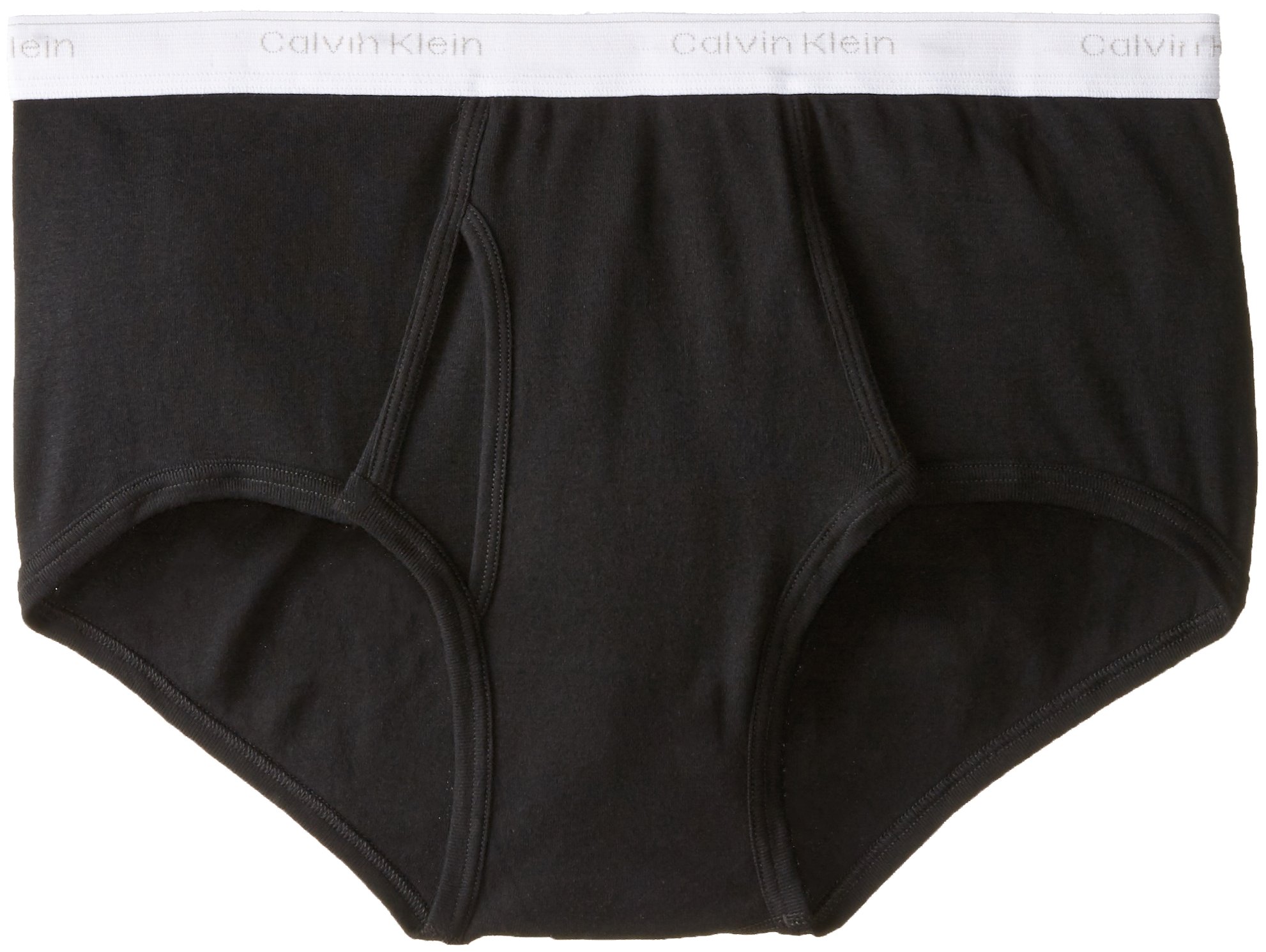 Calvin Klein NEW Deep Black Mens Size 32 Three-Pack Classic Fit Briefs ...