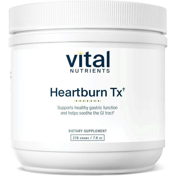 Vital Nutrients Heartburn Tx | 218g/7.6 oz | 50 Servings
