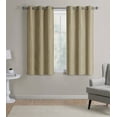 thumbnail image 2 of Mainstays Heather Woven Blackout Curtains, 50” x 84” (2 Panels), 2 of 3