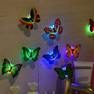 VOSAREA 80 calcomanías de pared de mariposa para niñas, regalos de  animales, calcomanías de pared extraíbles, mariposas decorativas para fiesta,  – Yaxa Colombia
