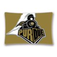 thumbnail image 1 of QIFEIHA Purdue Boilermakers Pillowcase Cushion Cover Two Sides Printing Size 20x30 inch, 1 of 2