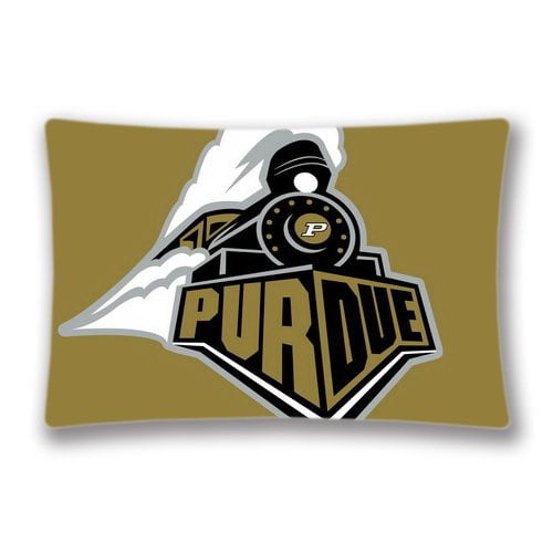 QIFEIHA Purdue Boilermakers Pillowcase Cushion Cover Two Sides Printing Size 20x30 inch