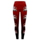 thumbnail image 3 of MKLEKYY Leggings push up para mujer, leggings para entrenamiento, leggings con estampado navideño, pantalones con bloques de color, leggings suaves y elásticos. 1772, 3 of 4