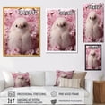 thumbnail image 4 of Designart "Majestic Chick Portrait" Animals Framed Wall Art - Traditional White Chicken Hallway Framed Wall Art Decor, 4 of 6