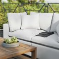 thumbnail image 4 of Modway Commix Causeuse de Mobilier de Patio Extérieur, Blanc, 4 of 10