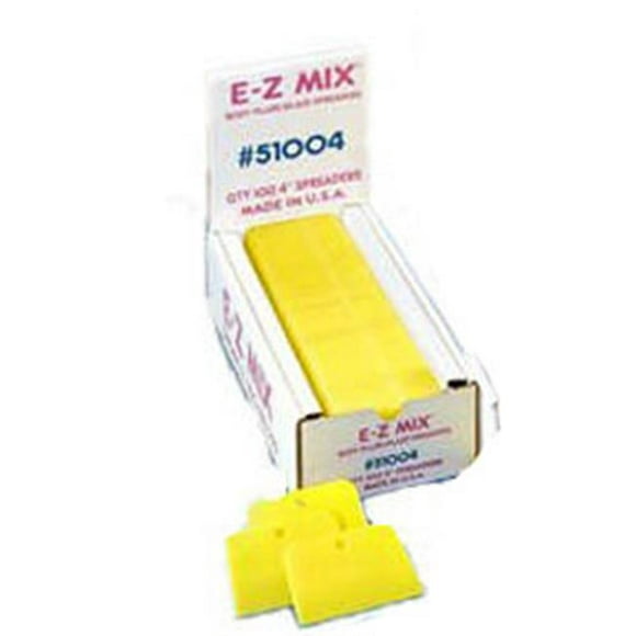 E-Z Mix EMX-51004 Épandeurs de 4 Po, Jaune