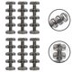 thumbnail image 1 of unbranded 10Ud Encuadernadores Plásticos Removibles Para Hogar Negro Accesorio Para Archivos, 1 of 6