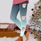 thumbnail image 1 of WILLBEST Leggings de Cintura Alta para Mujer, Mallas Deportivas con Estampado Navideño, Bloques de Color, Pantalones de Yoga, Suaves, Elásticos Y Cómodos para Fitness Y Correr. Extra Grande, 1 of 4