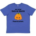 thumbnail image 3 of Inktastic Non-Verbal Trick or Treater with Cute Pumpkin Youth T-Shirt, 3 of 5