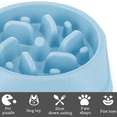 thumbnail image 3 of Cuenco de alimentación lenta para perros, cuenco de rompecabezas antideslizante, plato de alimentación de comida lenta para mascotas antigolondrina Ormromra CPB-US-CJZ640-1, 3 of 5