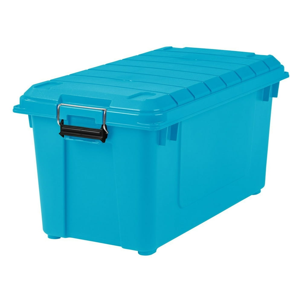IRIS 82 Quart Weathertight Storage Box, StoreItAll Utility Tote, 4