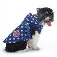 thumbnail image 5 of Small Dog Harness Jacket Hooded,Pet Coat Cold Weather Warm Vest Jacket with Harness,Dog Waterproof Windproof Cotton Costume for Puppy Small Medium Dogs Blue Dots S, 5 of 8