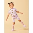 thumbnail image 5 of Little Star Organic Toddler Girl 4Pk Bike Shorts, Size 12M-5T, 5 of 13