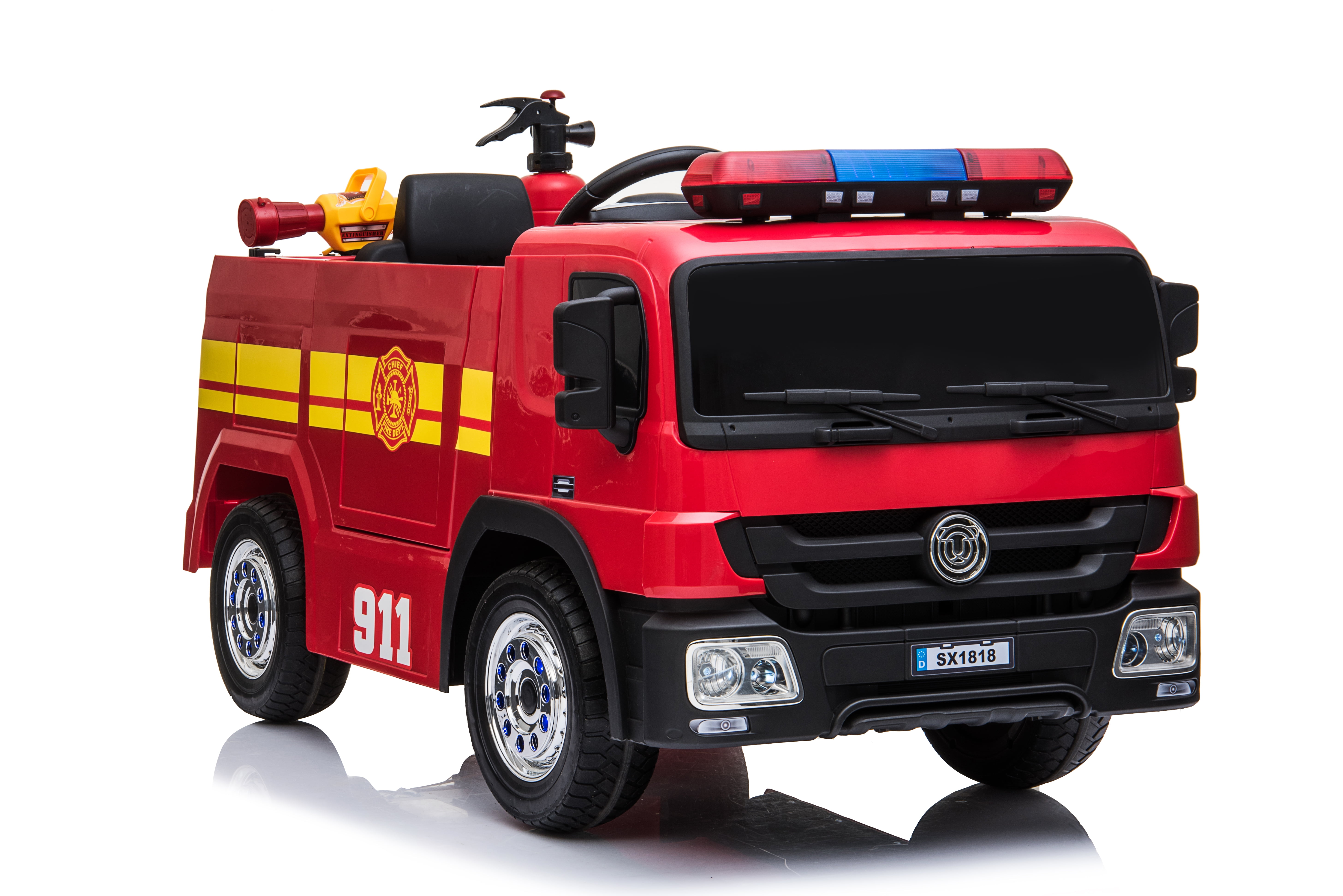childrens ride on fire engine