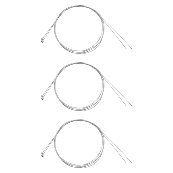 Front Rear Bicycle Brake Cable Wire 6 Pcs for Bicycle Bike