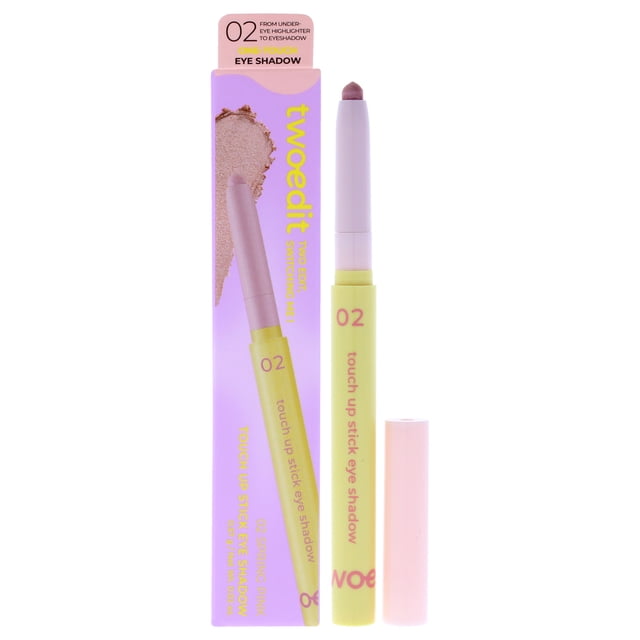 Touch Up Stick Eye Shadow - 02 Spring Pink by Two Edit for Women - 0.02 oz Eye Shadow