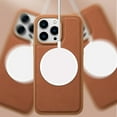 thumbnail image 3 of Magnetic Leather Case Compatible With Iphone 14 Pro Max/14 Pro, Pu Leather Slim Non-slip Shockproof Cover, 3 of 5