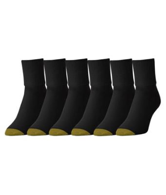 Gold Toe Women's Ankle Cushion No Show 6-Pack Socks, Also Available In Extended Sizes - Foto 4