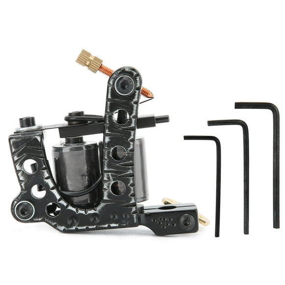 HLONK 10 Wrap Coil Tattoo Machine 25000-30000RPM Liner Shader Body Tattoo Machine