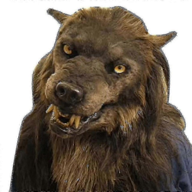 Bebetter Wolf Mask Wolfman Latex Mask Werewolf Headwear Costume Mask Halloween Party Fox Lion Mask Jnnjv