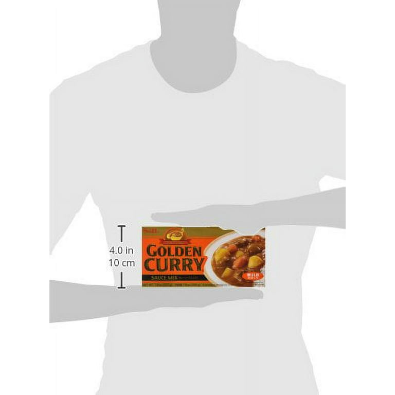 S&B Golden Curry Sauce Mix, Mild, 7.8 Ounce - Japanese