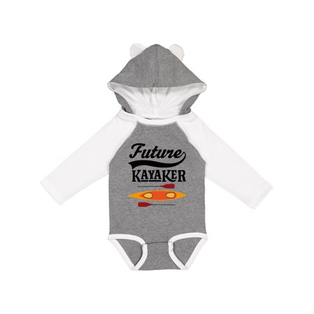 

Inktastic Kayaking Future Kayaker Gift Gift Baby Boy or Baby Girl Long Sleeve Bodysuit