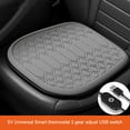 thumbnail image 3 of Becaristey Car Heated Seat Cushion Fast Heating Black Technology Heating Wire Constant Temperature Heating Silver 1 piece, 3 of 6