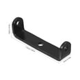 thumbnail image 3 of KAKOWELY Support d'Étagère 2 Pcs Support en U Robuste pour Étagères Support d'Étagère en Acier avec Trou Central pour Utilisation Industrielle et Garage Matériel de Conversion d'Étagère Pratique, 3 of 5